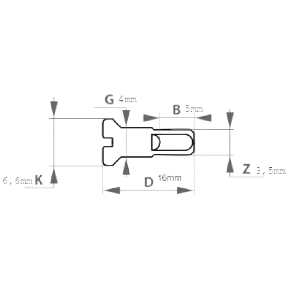 36x E-Bike-Nippel aus Messing für Speichen Ø 2,3 mm Speichennippel Nippel 16 mm