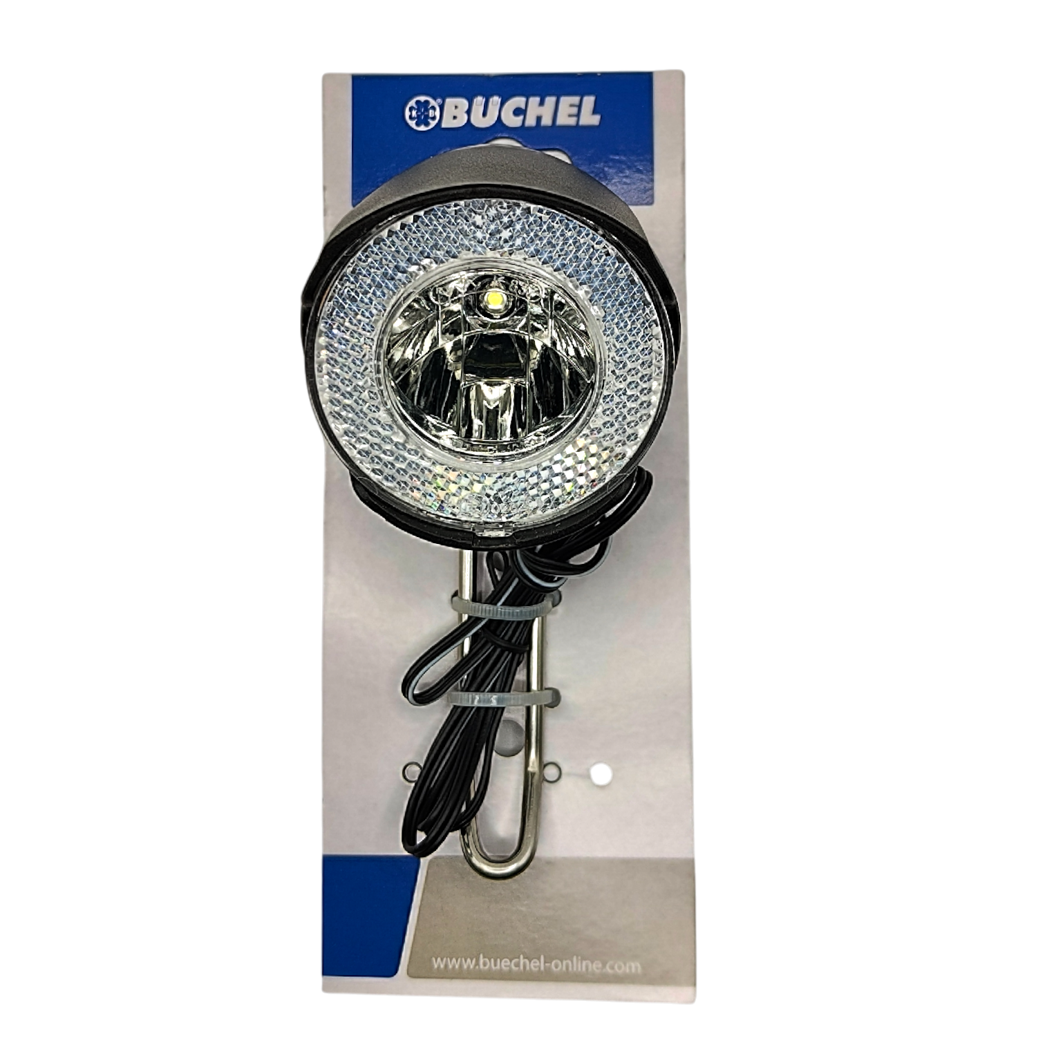 Fahrradlicht Frontlicht Fahrradlampe Scheinwerfer LED Dynamo 30 Lux Reflektor