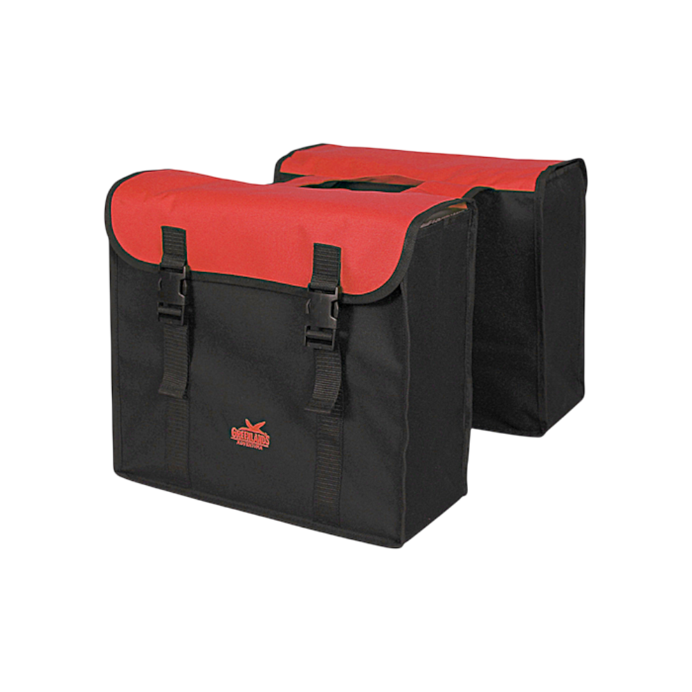 GREENLANDS Doppelpacktasche Colourfull ca. 34 Liter Fahrradtasche Gepäckträger