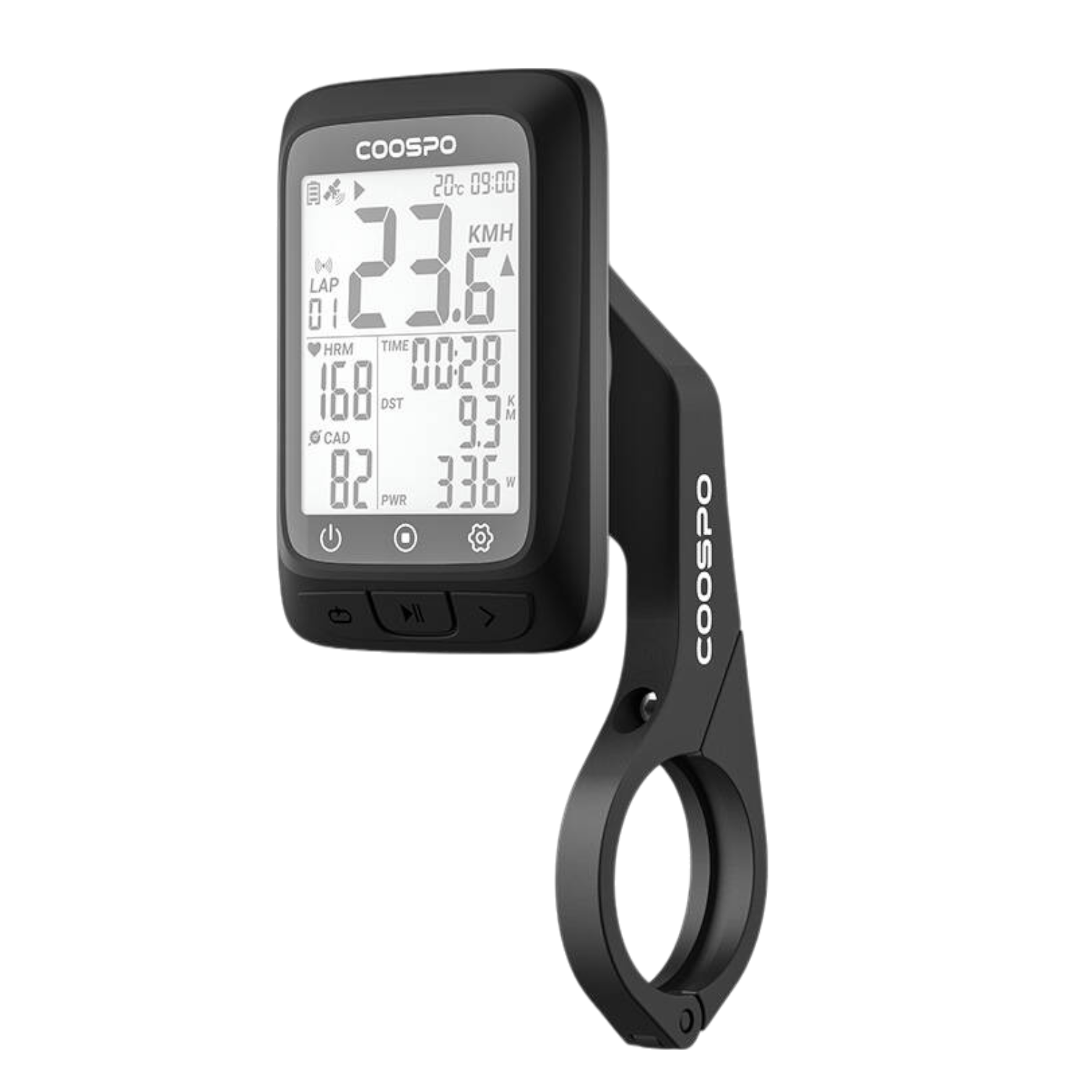GPS bike computer compatible with Strava 28 h battery kilometre counter Coospo GPS bike computer compatible with Strava 28 h battery kilometre counter Coospo