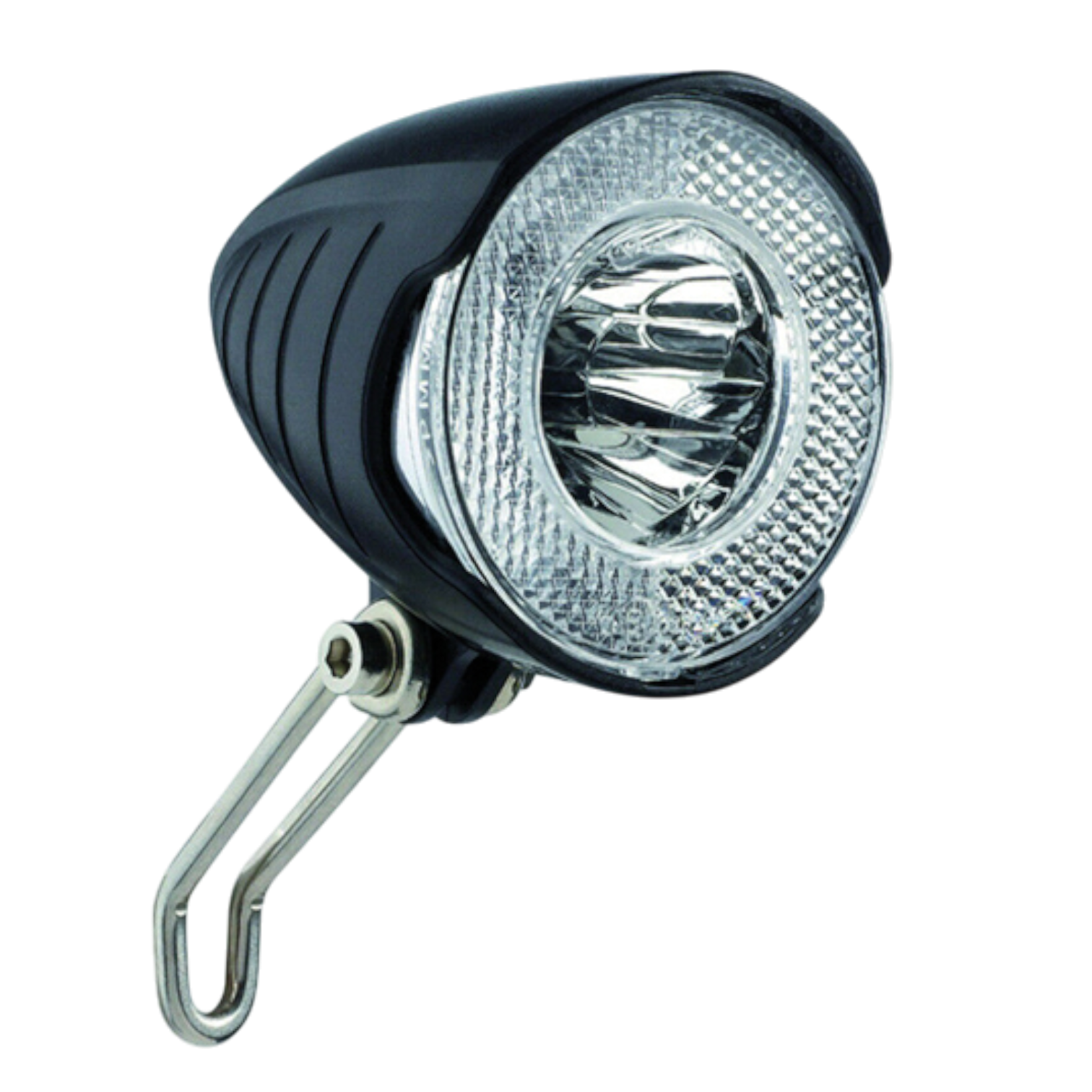 Fahrradlicht Frontlicht Fahrradlampe Scheinwerfer LED Dynamo 30 Lux Reflektor