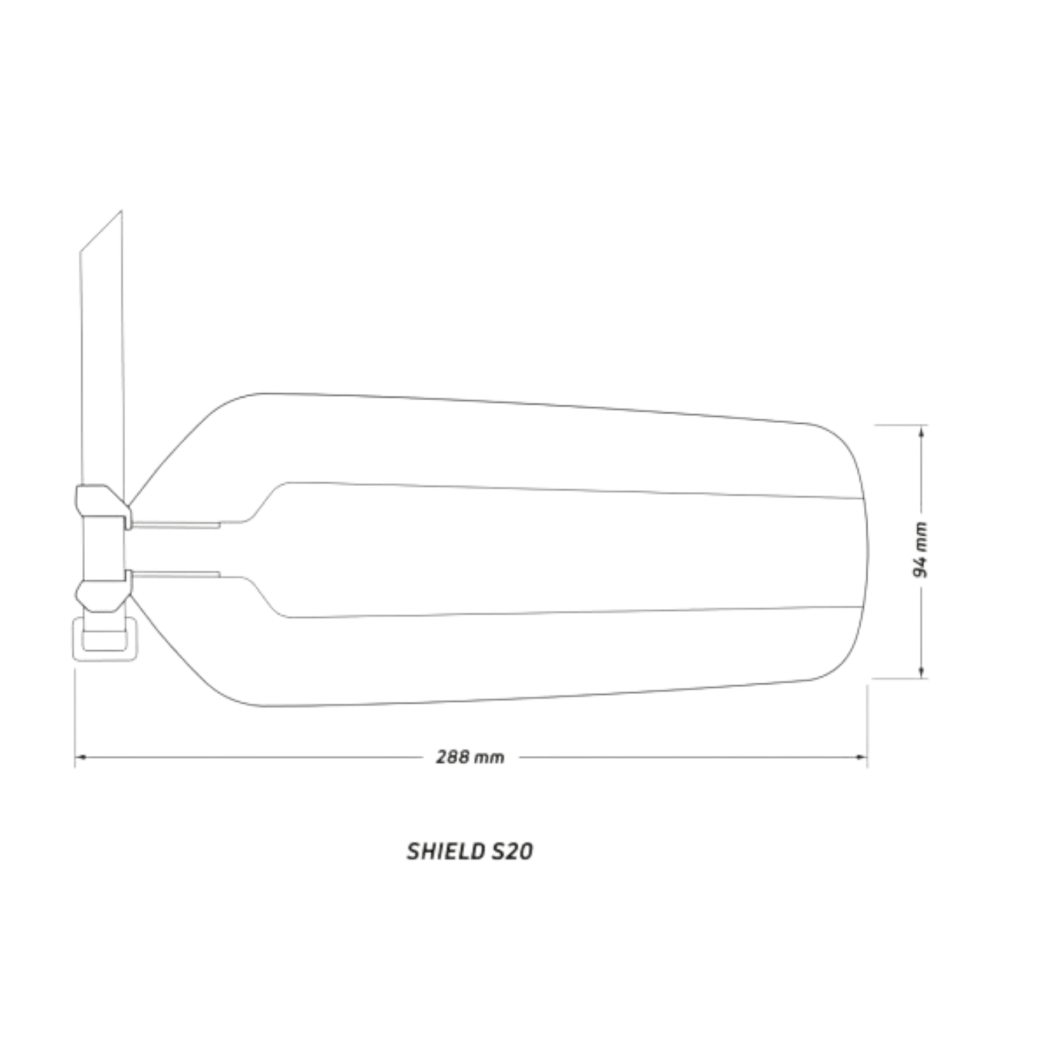 Mudguard 26" 27.5" 29" Rear bike mudguard Splash guard Black Road bike