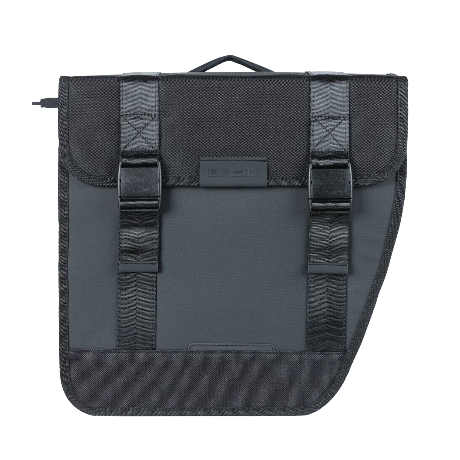 Basil Double Pannier Bike Bag 28L MIK Waterproof IPX3 Polyester Black