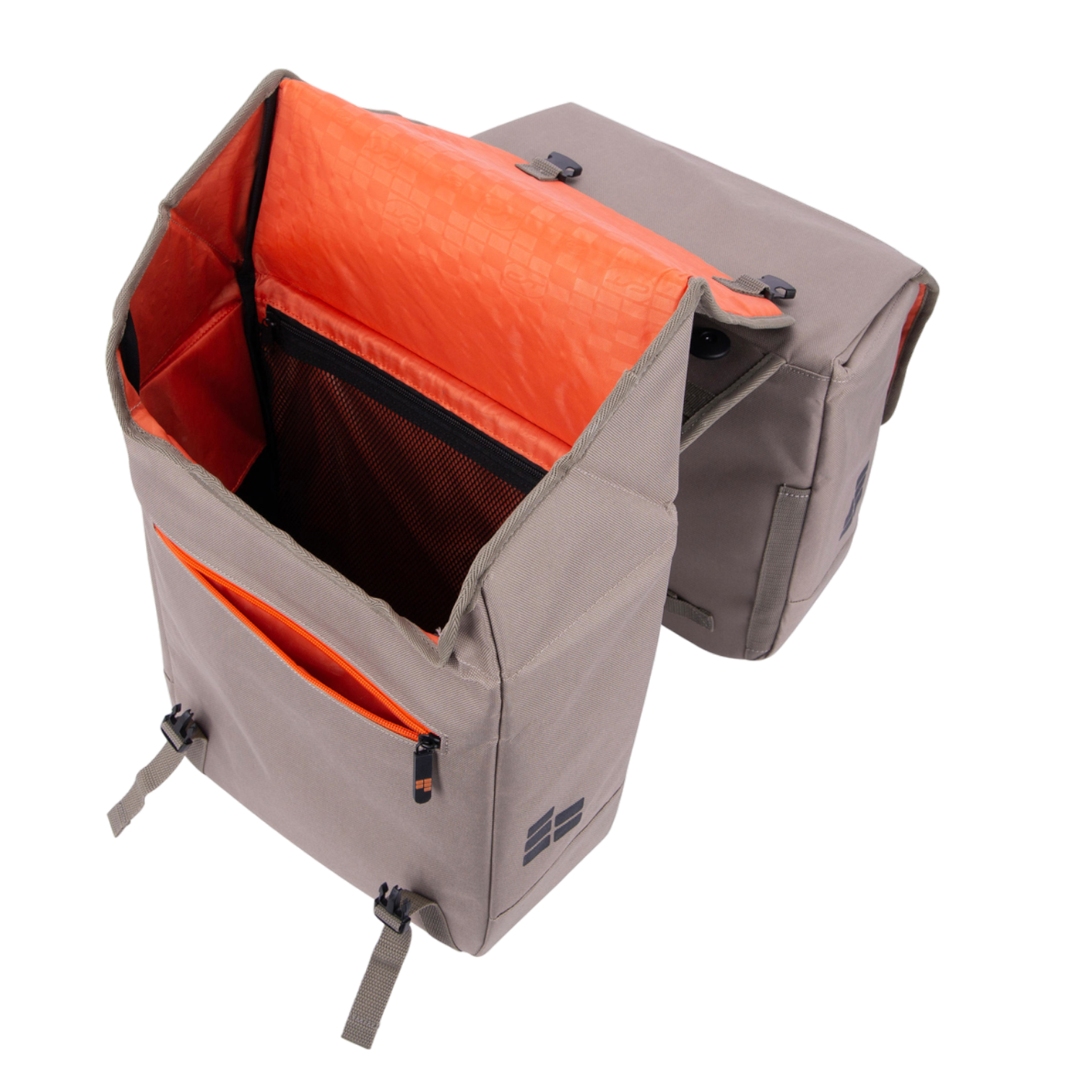 CONTEC double bag Via.Tour Double RT 32L water-repellent with Snap-it adapter