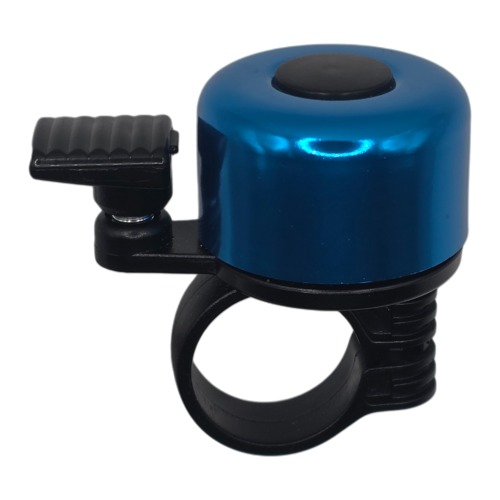 Fahrradklingel Fahrradglocke blau - einfache Montage, universell einsetzbar