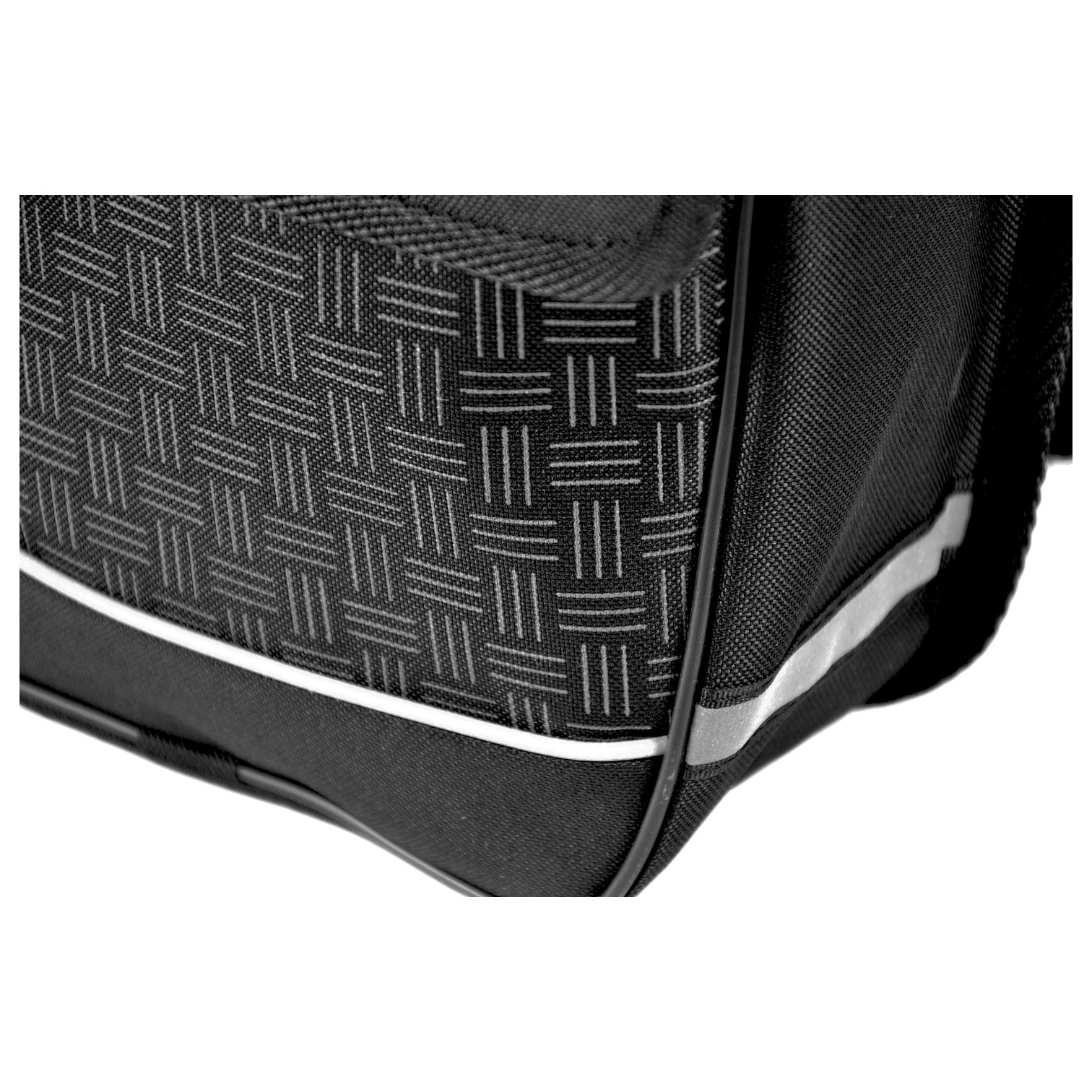 Spencer Doppeltasche Fahrradtasche schwarz 18 Liter Gepäckträger Tasche