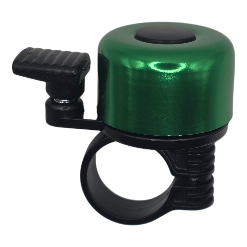 Fahrradklingel Fahrradglocke grün - einfache Montage, universell einsetzbar