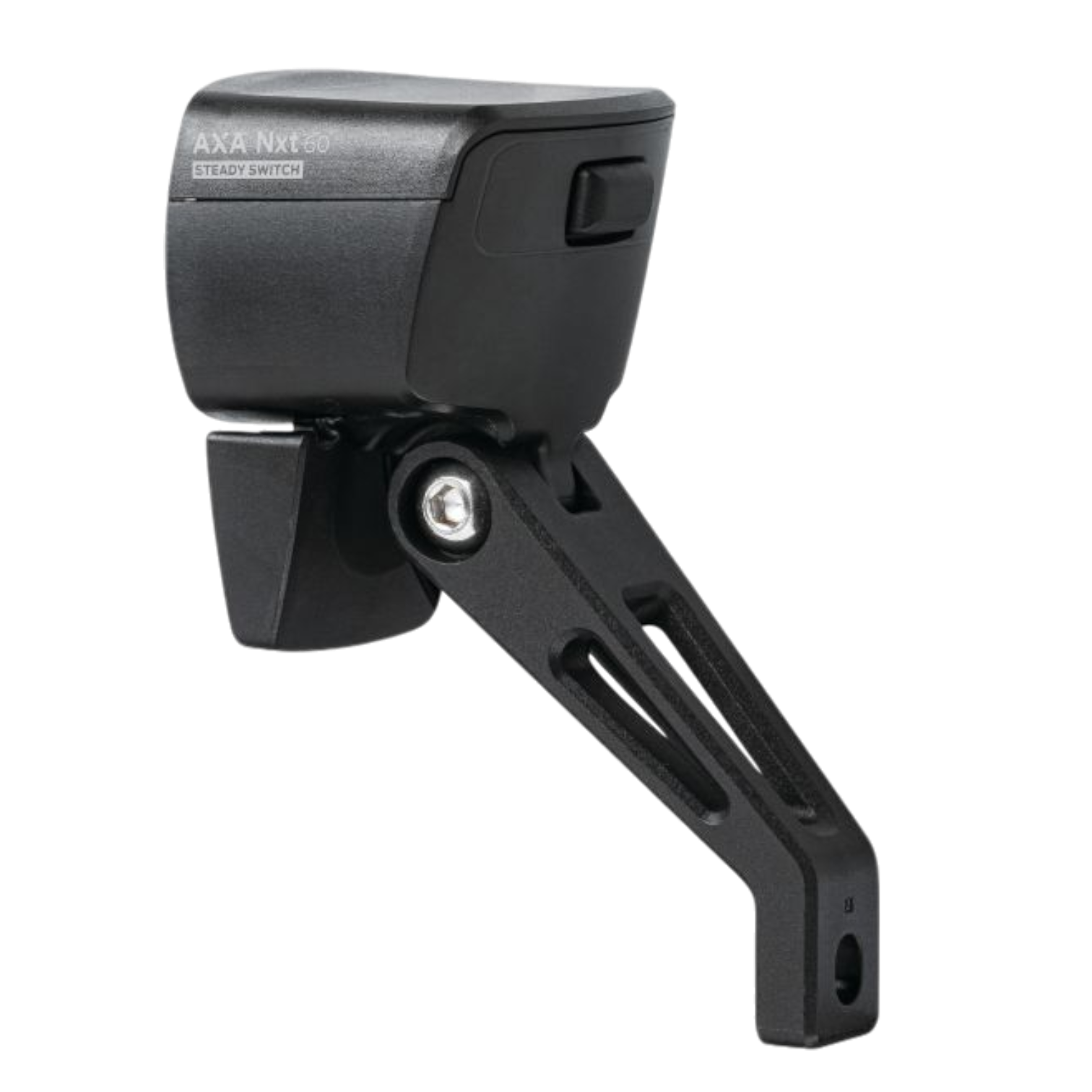 Bicycle dynamo front light 60 Lux LED with reflector Parking light AXA NXT 60