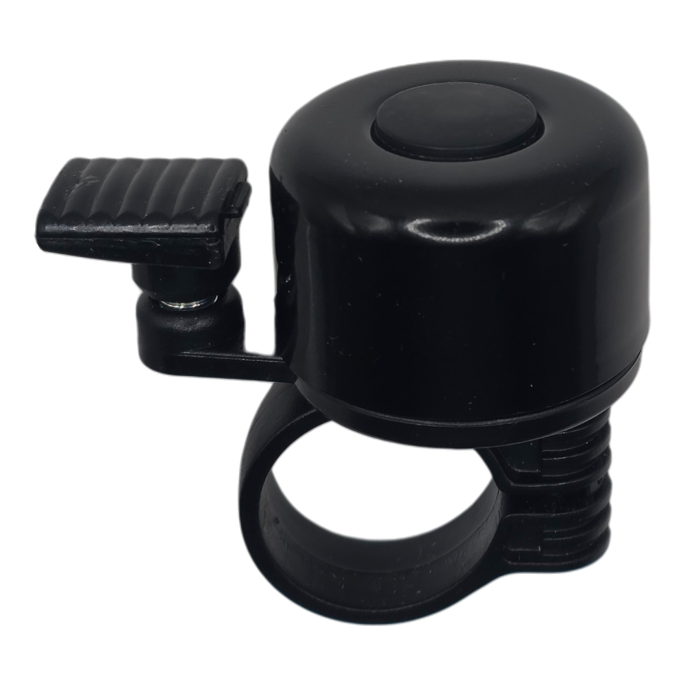 Fahrradklingel Fahrradglocke Schwarz - einfache Montage, universell einsetzbar