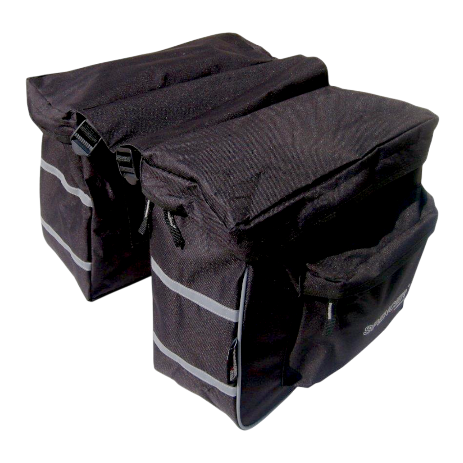 Spencer Doppeltasche Fahrradtasche schwarz Day Tripper robust