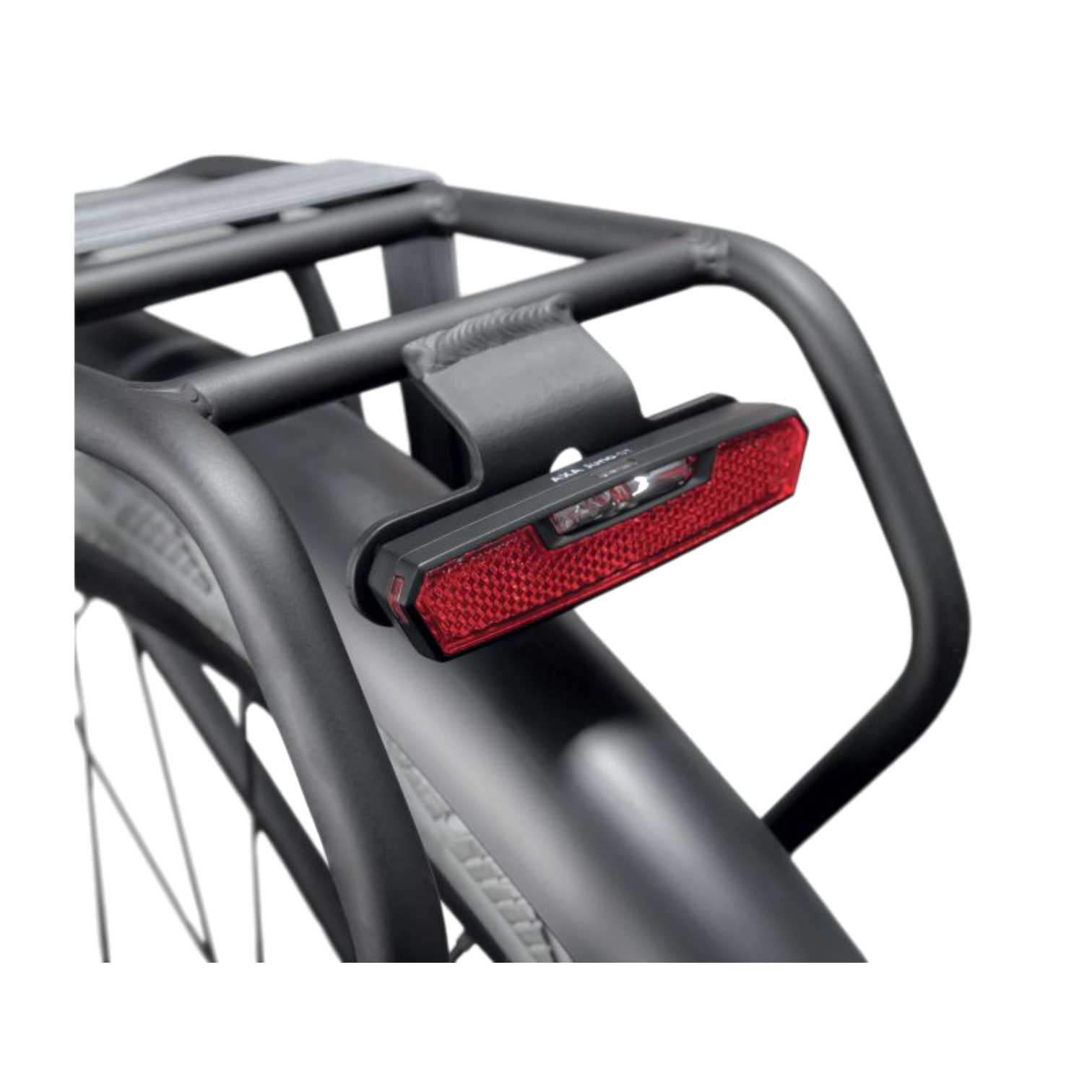 Bicycle hub/side dynamo rear light AXA Juno Dynamo ST 80 LED with reflector